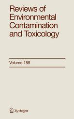 Reviews Of Environmental Contamination And Toxicology Continuation Of Residue Reviews 1st Edition Walter Vetter Auth