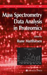 Mass Spectrometry Data Analysis In Proteomics 1st Edition Rune Matthiesen