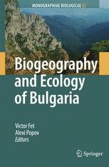 Biogeography And Ecology Of Bulgaria 1st Edition Alexi Popov