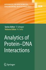 Analytics Of Proteindna Interactions 1st Edition Verena Beier