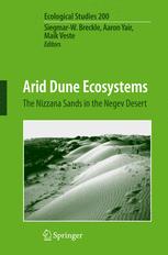 Arid Dune Ecosystems The Nizzana Sands In The Negev Desert 1st Edition R Bendavid