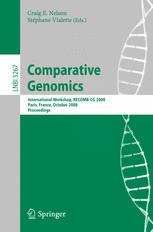 Comparative Genomics International Workshop Recombcg 2008 Paris France October 1315 2008 Proceedings 1st Edition Jeanphilippe Doyon