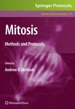 Mitosis Methods And Protocols 1st Edition Alexis R Barr Deborah Zyss