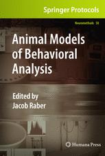 Animal Models Of Behavioral Analysis 1st Edition Kevin L Brown