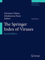 The Springer Index Of Viruses 2nd Edition Gerald W Both Phd Auth