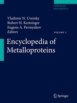 Encyclopedia Of Metalloproteins 1st Edition Robert H Kretsinger