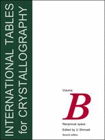International Tables For Crystallography Volume B Reciprocal Space U Shmueli Auth
