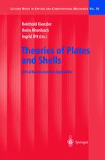 Theories Of Plates And Shells Critical Review And New Applications 1st Edition H Altenbach