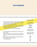 Harald Szeemann With By Through Because Towards Despite Catalogue Of All Exhibitions 19572005 Harald Szeemann Auth