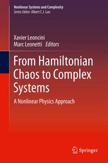 From Hamiltonian Chaos To Complex Systems A Nonlinear Physics Approach 1st Edition Rainer Klages Auth