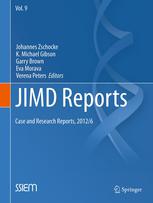 Jimd Reports Case And Research Reports 20126 1st Edition Elsebet Ostergaard