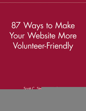 87 Ways To Make Your Website More Volunteer Friendly Scott C Stevenson