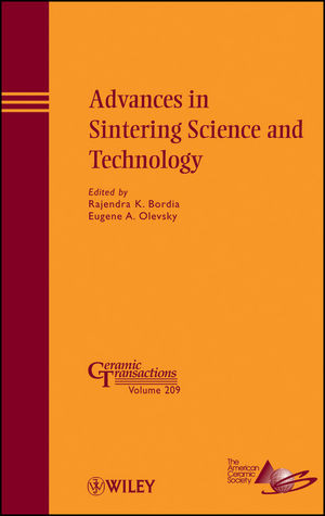 Advances In Sintering Science And Technology Ceramic Transactions E A Olevsky