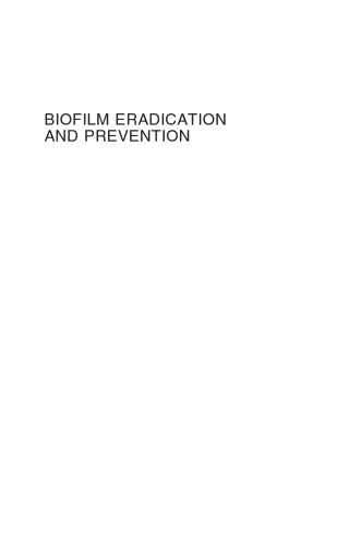Biofilm Eradication And Prevention A Pharmaceutical Approach To Medical Device Infections Tamilvanan Shunmugaperumalauth