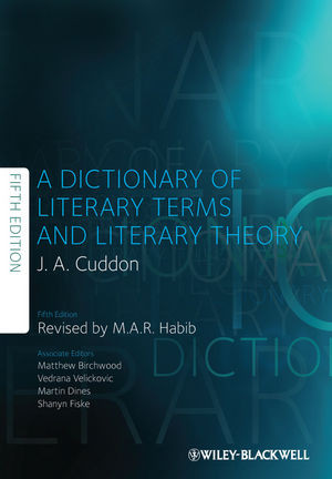 A Dictionary Of Literary Terms And Literary Theory Fifth Edition J A Cuddonauth