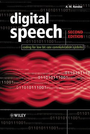 Digital Speech Coding For Low Bit Rate Communication Systems Second Edition A M Kondozauth