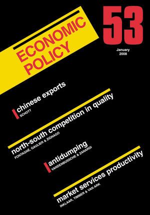 Economic Policy 53 January 2008 Georges De Menil Richard Portes