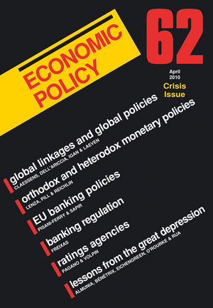 Economic Policy 62 Georges De Menil Richard Portes Hanswerner Sinn