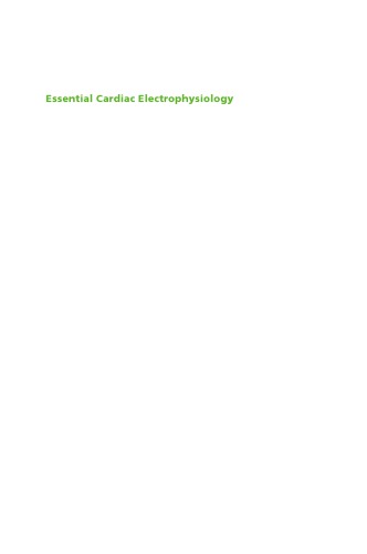 Essential Cardiac Electrophysiology The Selfassessment Approach 2nd Zainul Abedin