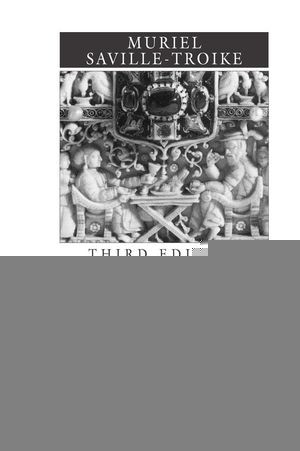 The Ethnography Of Communication An Introduction 3rd Muriel Savilletroike