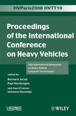 International Conference On Heavy Vehicles Hvparis 2008 Bernard Jacob