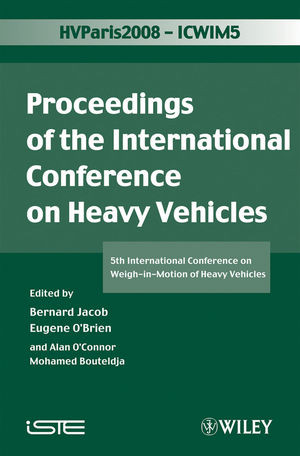 International Conference On Heavy Vehicles Hvparis 2008 Bernard Jacob