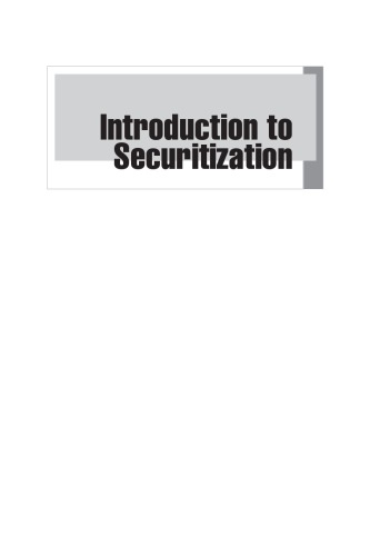 Introduction To Securitization Frank J Fabozzi Vinod Kothariauth