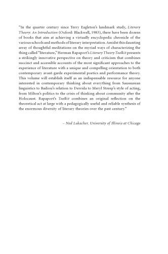 The Literary Theory Toolkit A Compendium Of Concepts And Methods Herman Rapaportauth