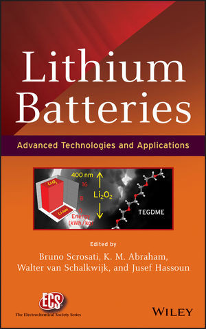 Lithium Batteries Advanced Technologies And Applications Bruno Scrosati