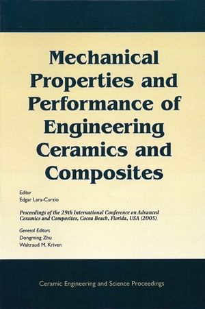 Mechanical Properties And Performance Of Engineering Ceramics Ii Ceramic Engineering And Science Proceedings Volume 27 Issue 2 Rajan Tandon