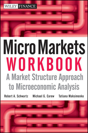 Micro Markets Workbook A Market Structure Approach To Microeconomic Analysis Robert A Schwartz