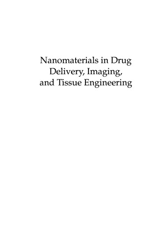 Nanomaterials In Drug Delivery Imaging And Tissue Engineering Ashutosh Tiwari