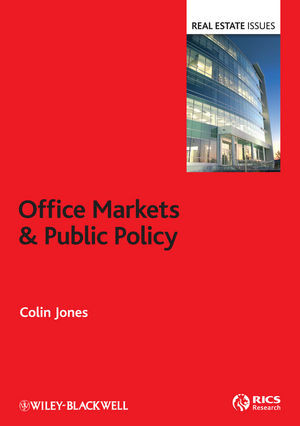Office Markets Public Policy 1st Edition Colin Jones Editor