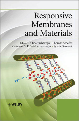 Responsive Membranes And Materials D Bhattacharyya Thomas Schfer