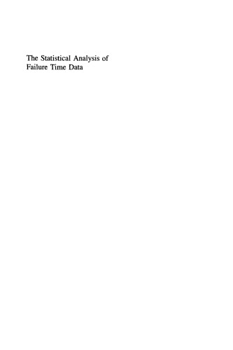 The Statistical Analysis Of Failure Time Data Second Edition 2nd Edition John D Kalbfleisch
