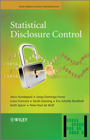 Statistical Disclosure Control Anco Hundepool Josep Domingoferrer