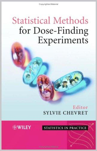 Statistical Methods For Dosefinding Experiments 1st Edition Sylvie Chevret