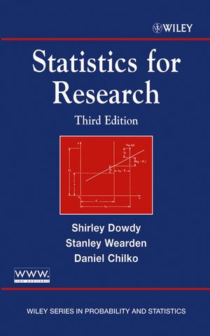 Statistics For Research Third Edition 3rd Edition Shirley Dowdy