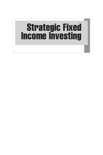 Strategic Fixed Income Investing An Insiders Perspective On Bond Markets Analysis And Portfolio Management Sean P Simkoauth