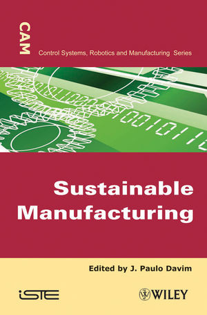 Sustainable Manufacturing J Paulo Davim