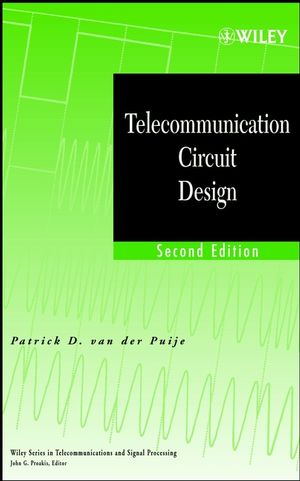 Telecommunication Circuit Design Second Edition Patrick D Van Der Puijeauth