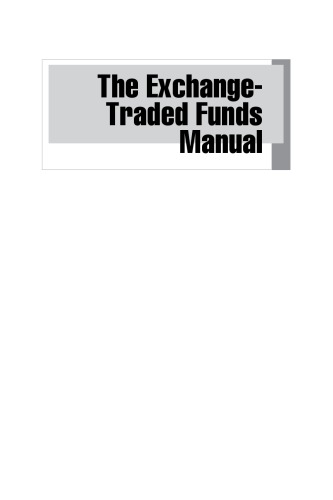 The Exchangetraded Funds Manual Second Edition Gary L Gastineauauth
