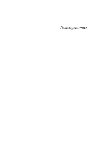 Toxicogenomics Principles And Applications Hisham K Hamadeh