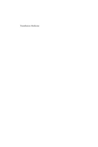 Transfusion Medicine Third Edition Jeffrey Mcculloughauth