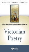 Victorian Poetry Valentine Cunningham Duncan Wu