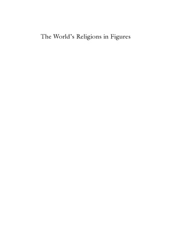 The Worlds Religions In Figures An Introduction To International Religious Demography Todd M Johnson