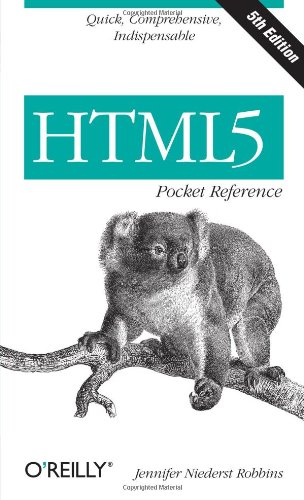 Html5 Pocket Reference Fifth Edition Jennifer Niederst Robbins
