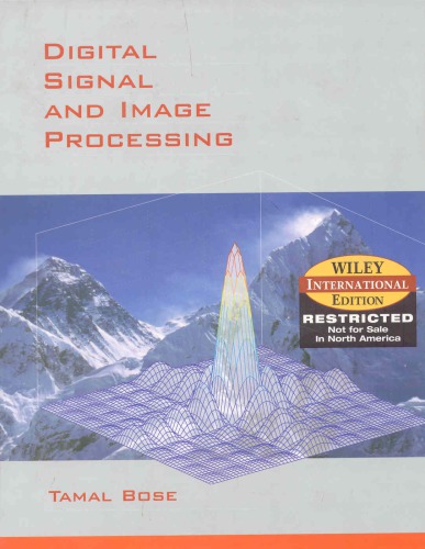 Digital Signal And Image Processing 1st Tamal Bose