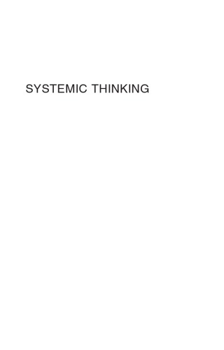 Systemic Thinking Building Maps For Worlds Of Systems John Boardman
