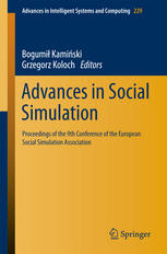 Advances In Social Simulation Proceedings Of The 9th Conference Of The European Social Simulation Association 1st Edition Syed Muhammad Ali Abbas